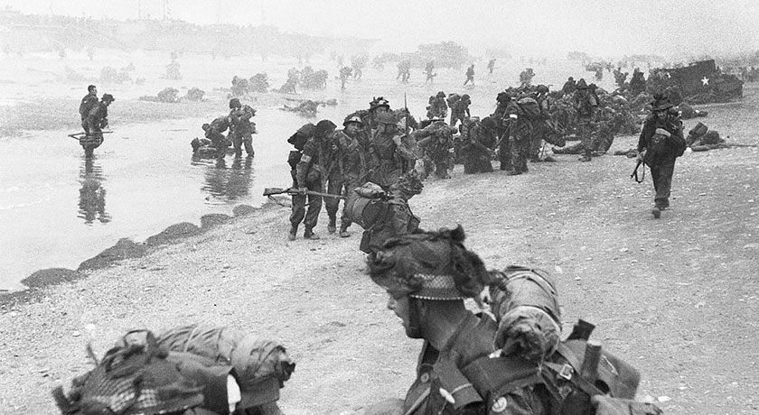 D day British Forces during the Invasion of Normandy 6 June 1944 B5114 credit IWM wikimedia