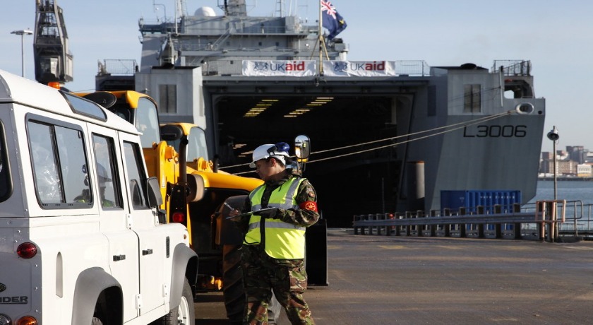 UK aid delivered to Haiti credit Department for International DevelopmentRussell Watkins